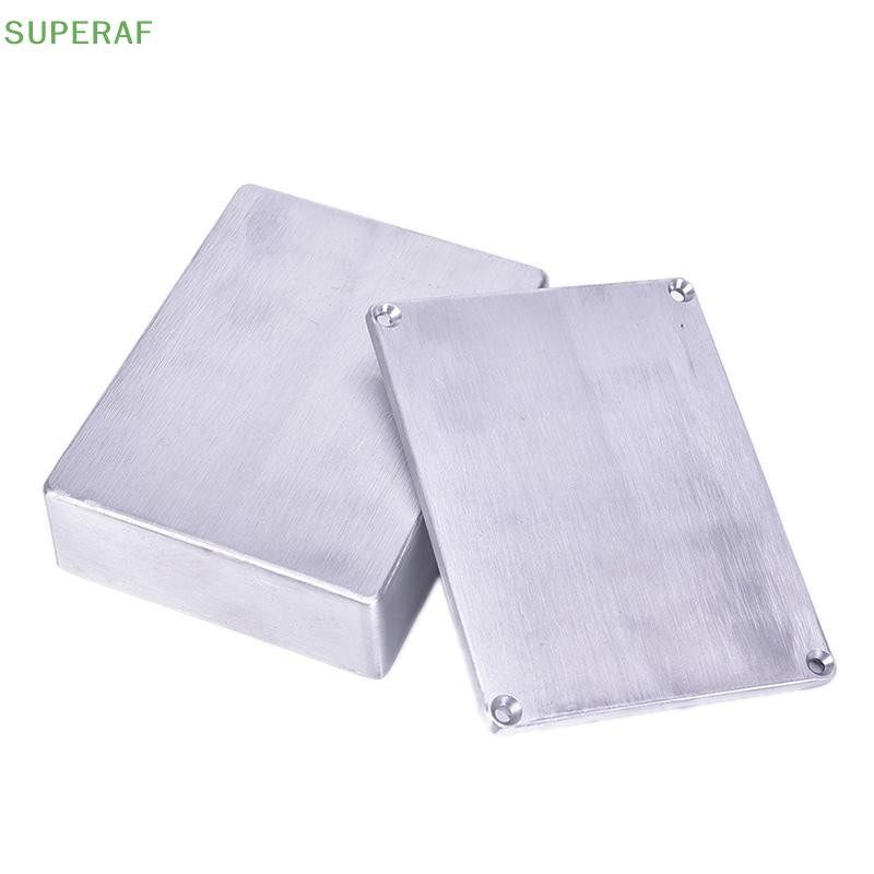 Superaf 1590BB เคสอลูมิเนียม Stomp Box Effects Pedal Enclosure เอฟเฟกต์กีตาร์เหยียบ HOT