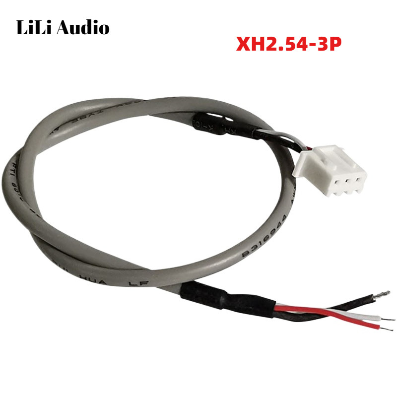 5/2 ชิ้น XH2.54-3P สายสัญญาณเสียงสัญญาณ Shielding อินพุตสาย Hifi เครื่องขยายเสียงขยายลวด