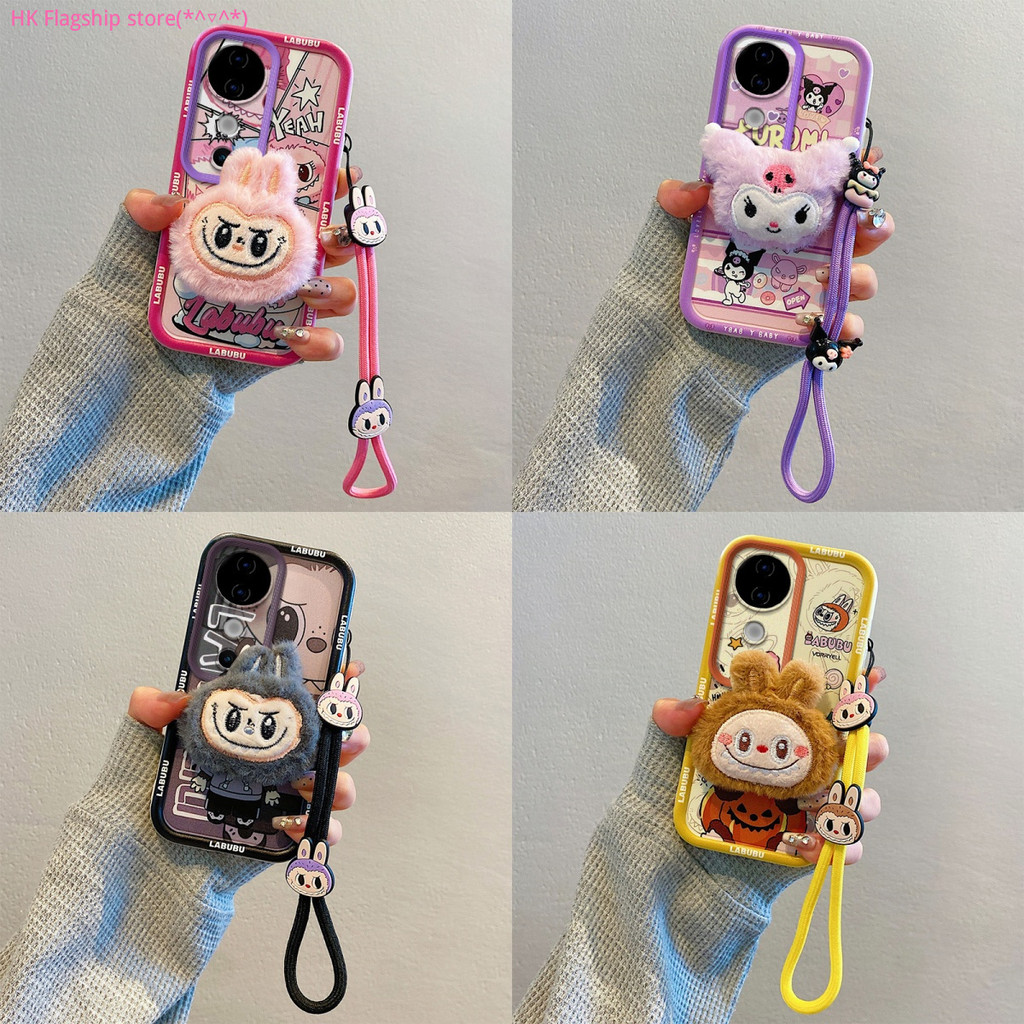 เคส Vivo V40 Vivo V40 Pro การ์ตูนตุ๊กตาการ์ตูนของเล่นการ์ตูน Tpusoft ซิลิโคนเคสโทรศัพท์ Lbb