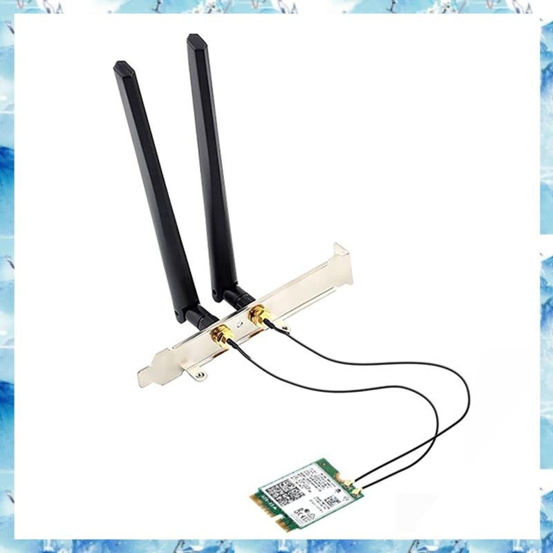 [ ] 1730mbps Dual Band Wireless AC 9560 Desktop Kit Bluetooth 5.0 802.11Ac M.2 CNVI 9560NGW Wifi Car