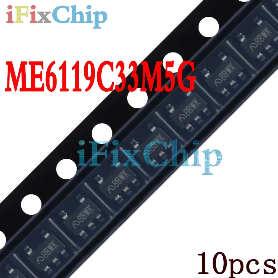10 ชิ้น Brand new ME6119C33M5G BB** sot23-5