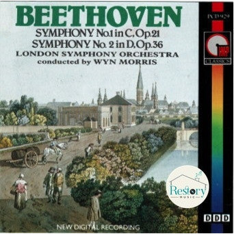 ซีดี Ludwig van Beethoven, The London Symphony Orchestra, Wyn Morris - Beethoven: Symphony No. 1 In 