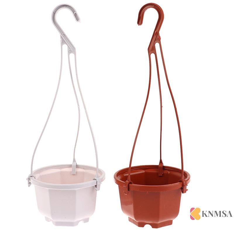 Knmsa] 1Pc Turtleneck กระถางดอกไม้ดอกไม้พลาสติก Succulent Orchid แขวนหม้อ SsOriginalnnnantant neckm