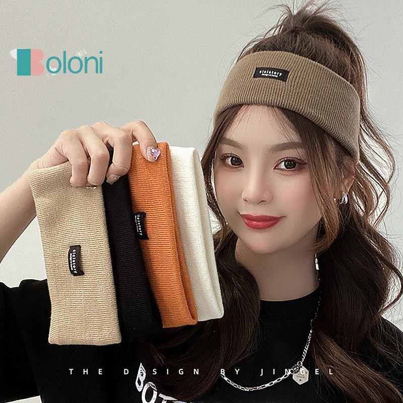 Boloni ยางรัดผมแฟชั่นผู้หญิงสำหรับวิ่งออกกำลังกายโยคะ thumbnail 4