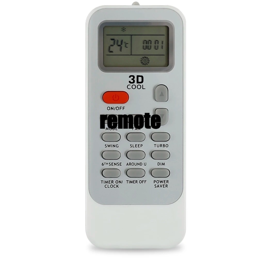 A/C รีโมทคอนโทรลสําหรับ WHIRLPooll DG11J1-34 DG11J1 34 3D COOL AC A/C เครื่องปรับอากาศ