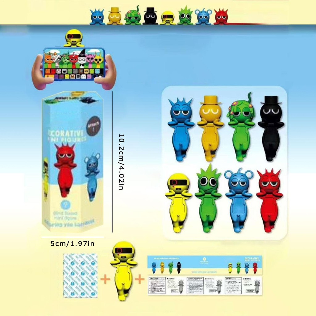 Sprunki เกม Rhythm กล่อง Papa Series เกมรูปปั้นเกมน่ารักตุ๊กตา verasath