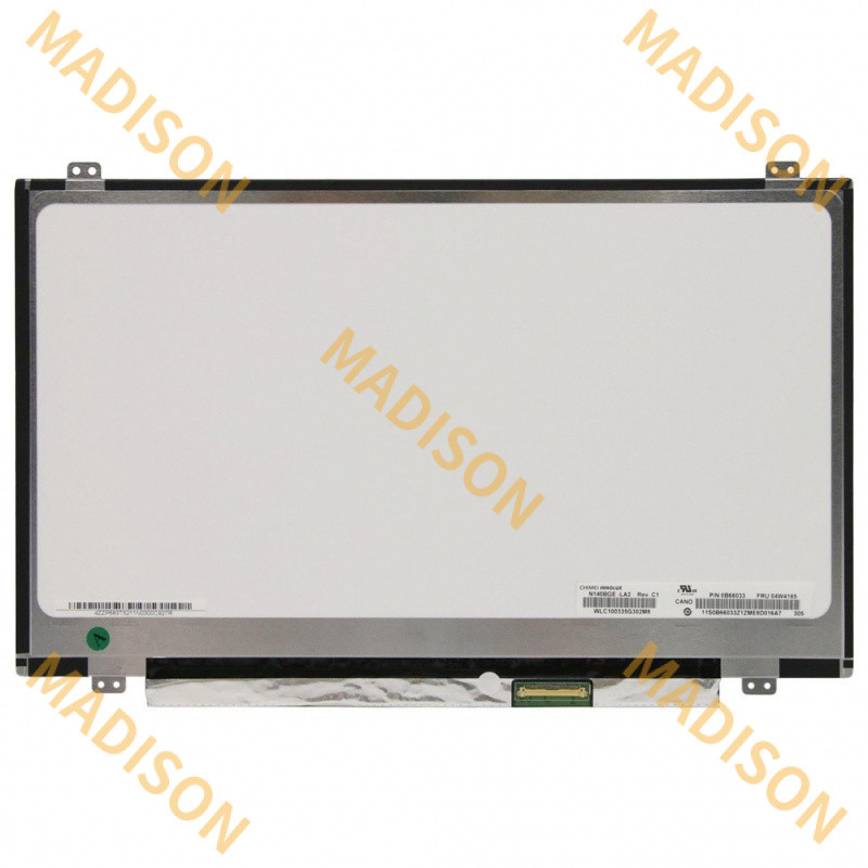 14.0 "นิ้ว La3 40pin lp140whu TLA1 tlb1 N140BGE-LA2หน้าจอ LCD Matrix เปลี่ยน LVDS