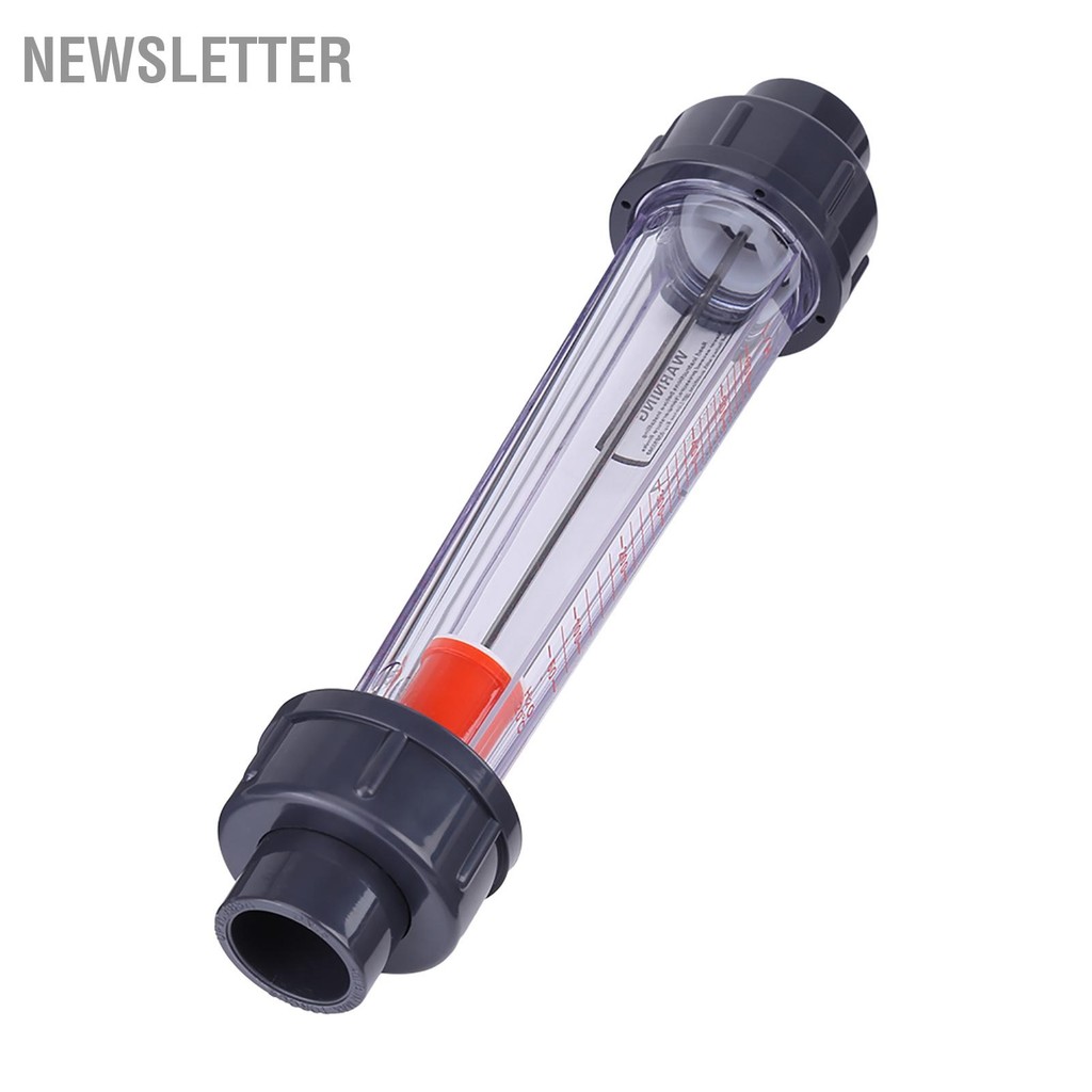 Newsletter 60‑600L/H Plastic Tube Liquid Water Rotameter LZS‑15D Flow Meter
