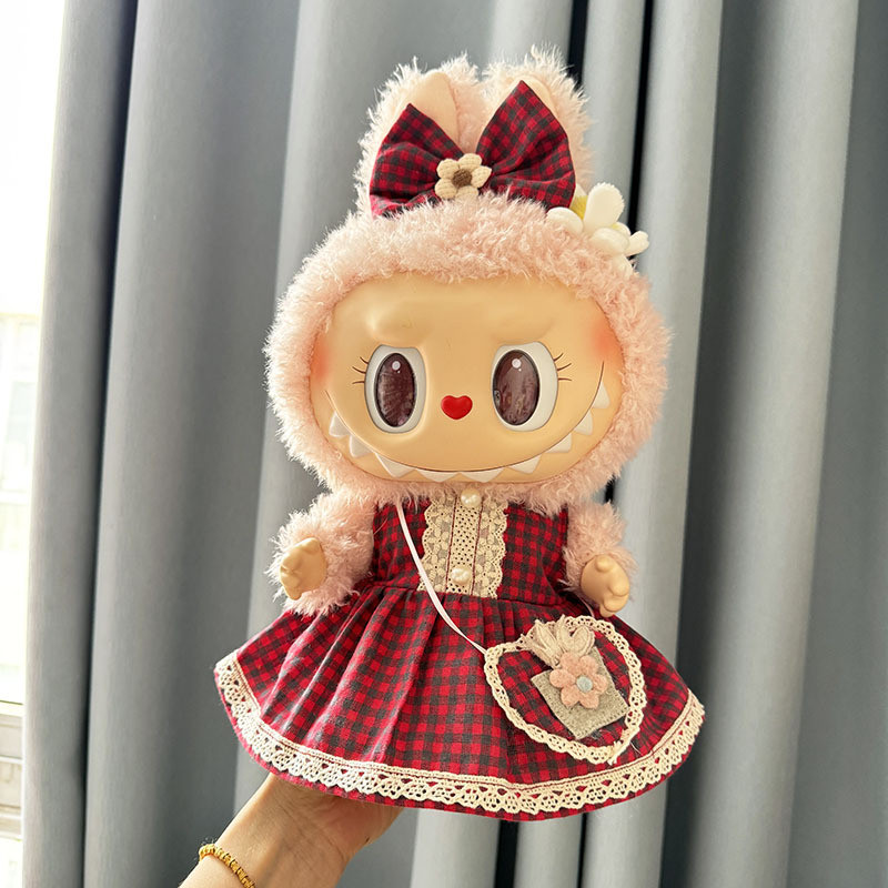 🔥ชุดลาบูบู้ 38cm ชุด mokoko ตัวใหญ่ ชุดตุ๊กตา 40cm ชุด labubu time to chill ชุด labubu 40 cm