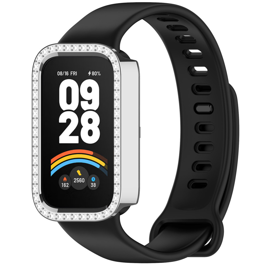 สำหรับ Xiaomi Smart Band 9 Active Case PC Full Cover + ฟิล์มกระจกนิรภัย Hard Casing สําหรับ Mi Band 9 Active สมาร์ทวอท์ช ราคา ถูกที่สุด ดีลบีเคเค แกลเลอรีภาพที่ 8