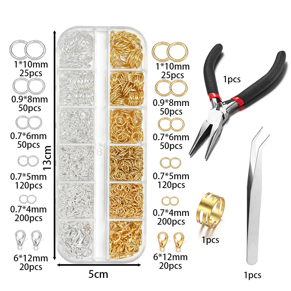St. kunkka Lobster Claw ชุดอุปกรณ์เสริม Claw Hook Extension Chain สําหรับทําเครื่องประดับ DIY สร้อยคอสร้อยข้อมือ
