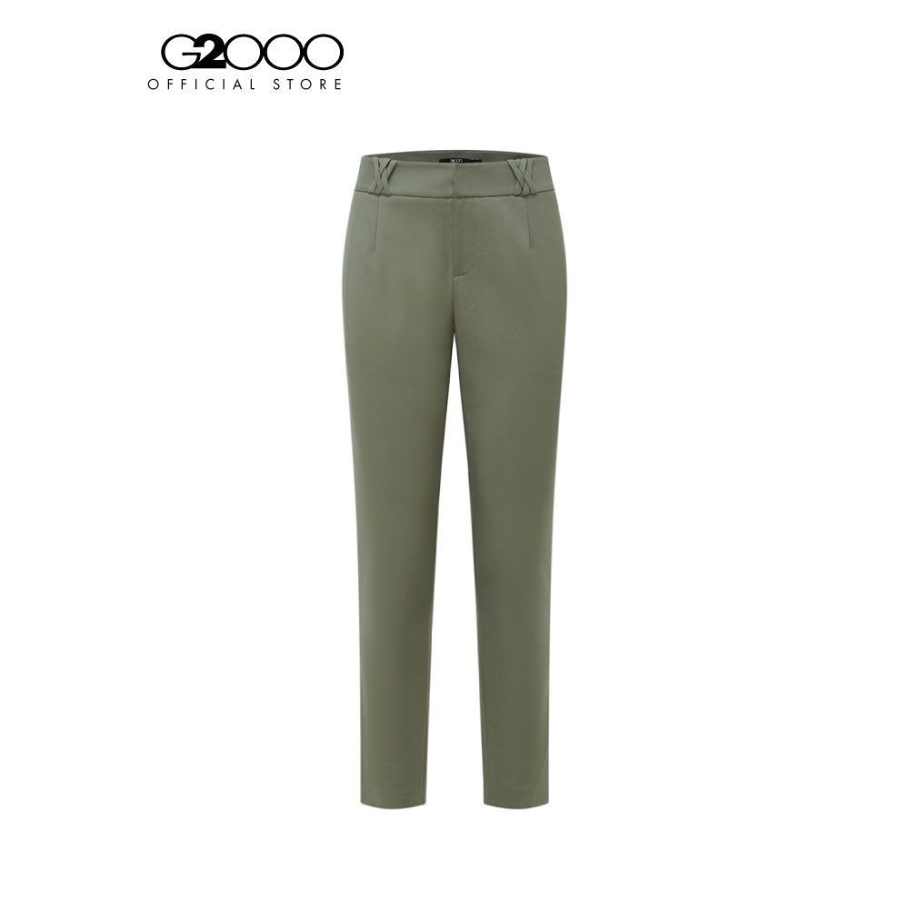 G2000 กางเกงขายาวสำหรับผู้หญิง ทรง Ankle Skinny Shape รุ่น 4126301858 GREEN