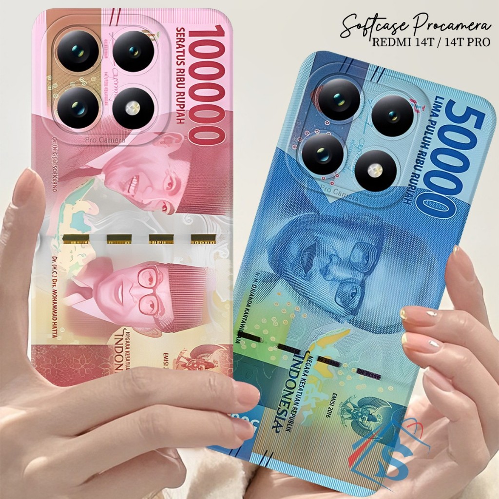 เคส HP [SC] REDMI 14T / REDMI 14T PRO / POCO X6 PRO 5G / POCO X6 5G / X5 PRO 5G - เงินอินเทรนด์ใหม่ 