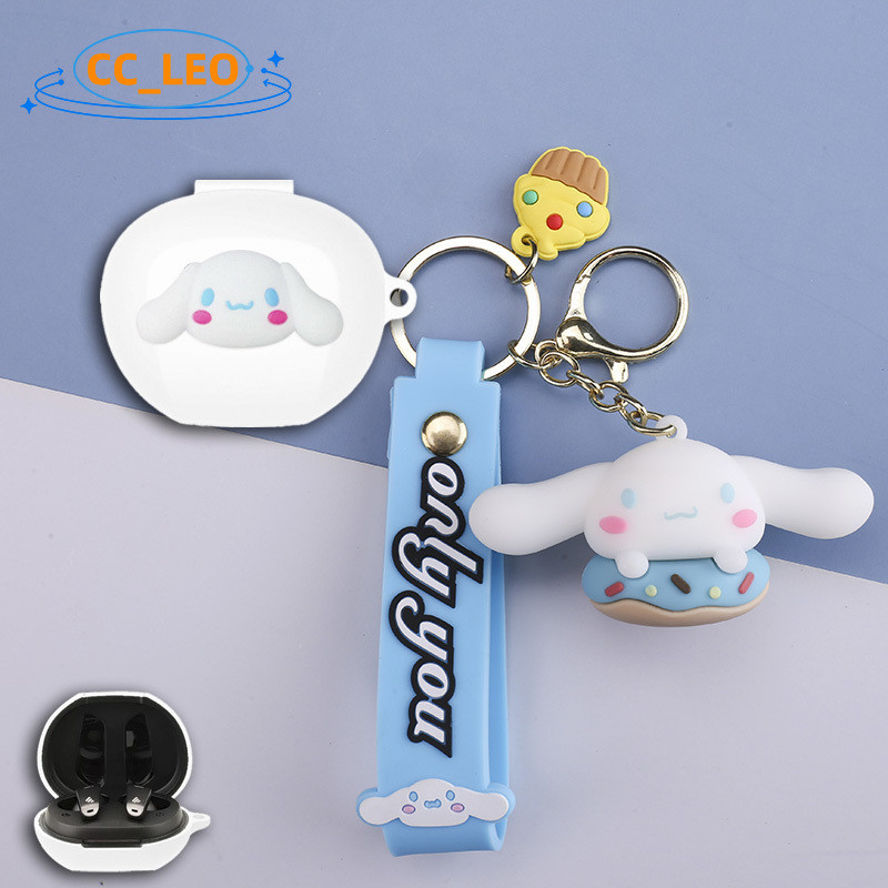 สําหรับ EDIFIER NeoBuds Plus กรณีน่ารัก Sanrio พวงกุญแจจี้ EDIFIER NeoBuds Pro ซิลิโคนนุ่มกรณีการ์ตู