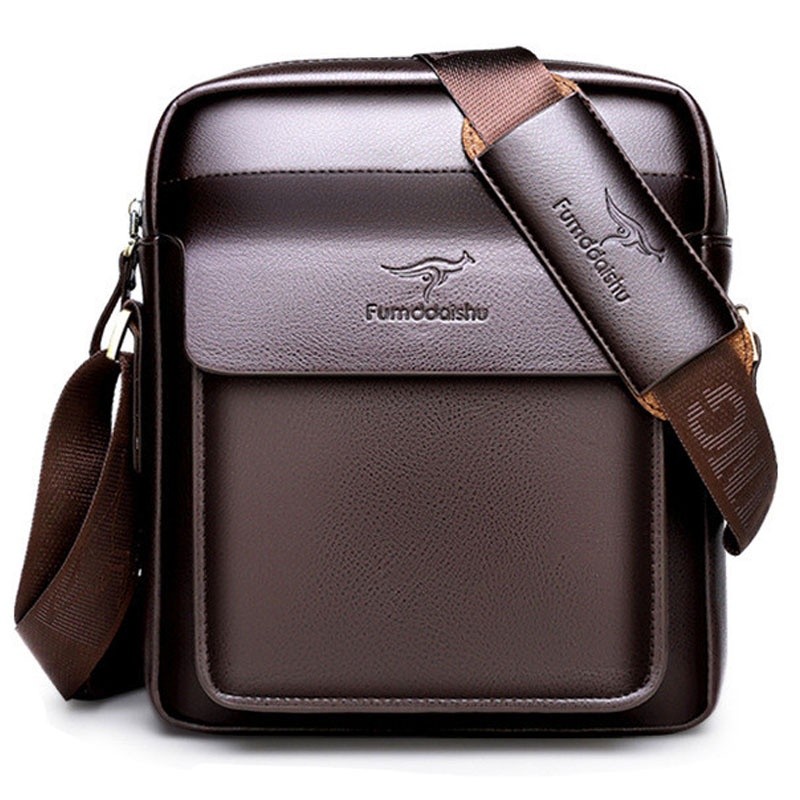 P190 ธุรกิจแฟชั่นบุรุษคุณภาพสูงกระเป๋าสะพายข้าง