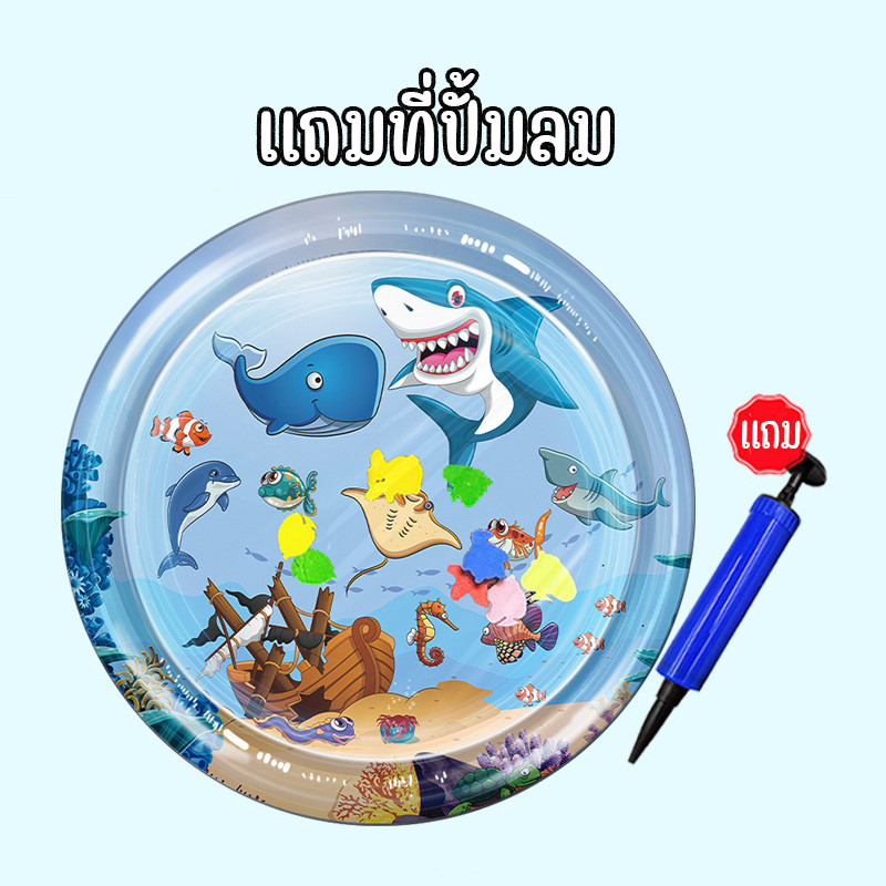 เสื่อน้ําแมวสําหรับแมวเเละสุนัขเสื่อรองเย็น ที่นอนหมา เย็นสบายและสดชื่น ใส่ได้ทั้งน้ำอุ่นเเละเย็น