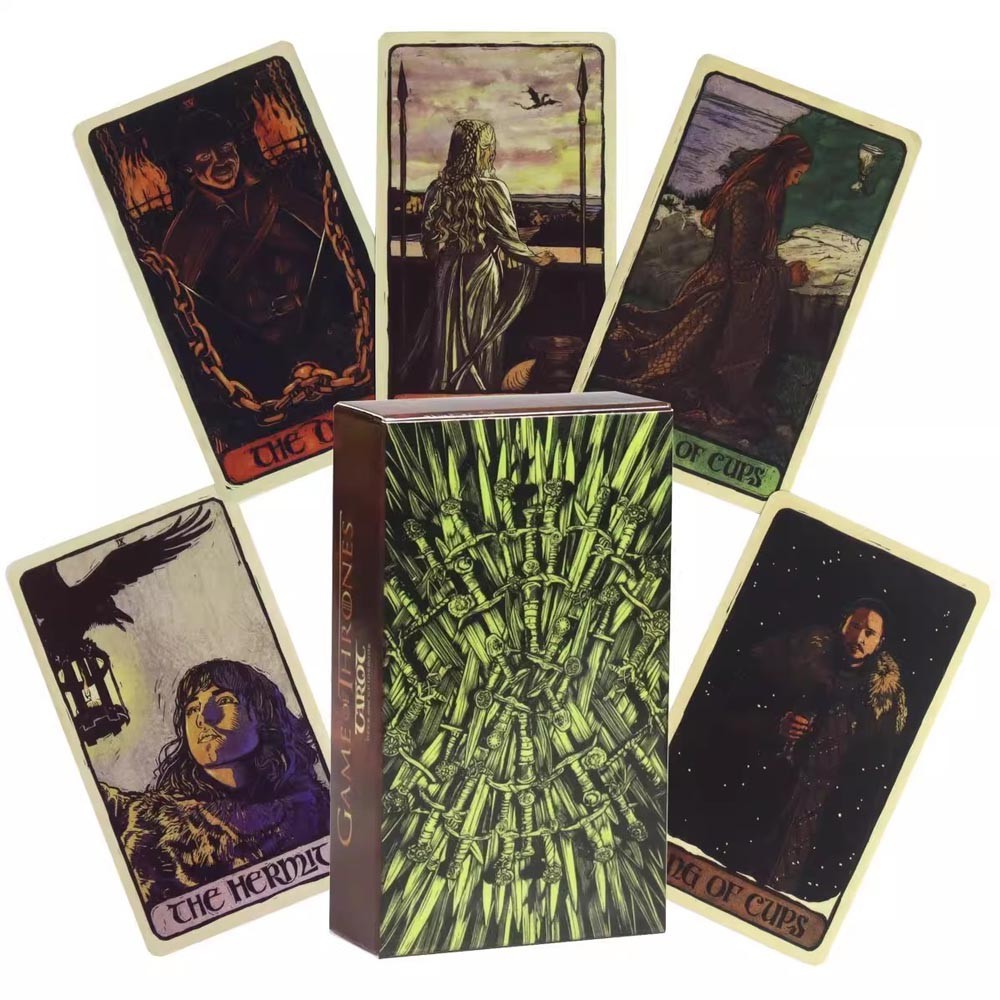 Game of Thrones Tarot Card Games 10x6 cm No Manual