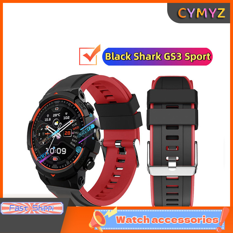 Black Shark GS3 Sport strap สายซิลิโคน Black Shark GS3 Sport Smart watch strap สายนาฬิกา สายรัดข้อมื
