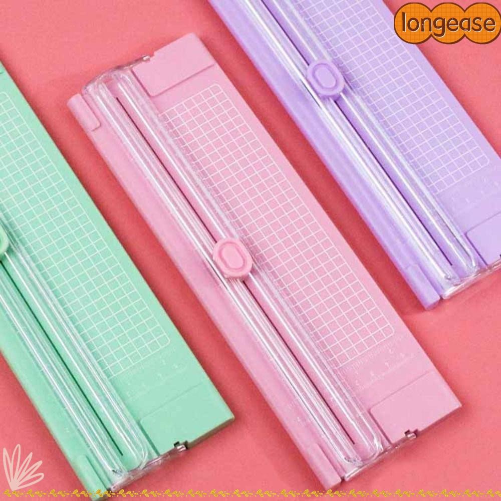 ตัดภาพ LONGE|ตัดกระดาษสองทางของสํานักงาน Supplie|Penknife สมุดภาพเครื่องตัดกระดาษแบบพกพาขนาดเล็ก
