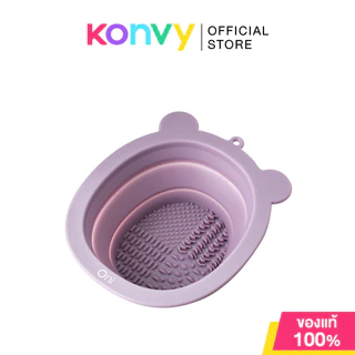 Oni Brush Cleansing Bowl โอนิ ชามทำความสะอาดแปรงแต่งหน้า (Sakura Pink/Lavender Purple)