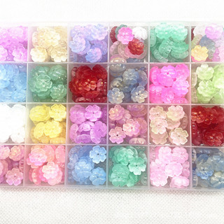 13มิลลิเมตรสามมิติดอกไม้เล็กๆรักดอกไม้ทําเองแฮนด์เมดกิ๊บแก้ว…