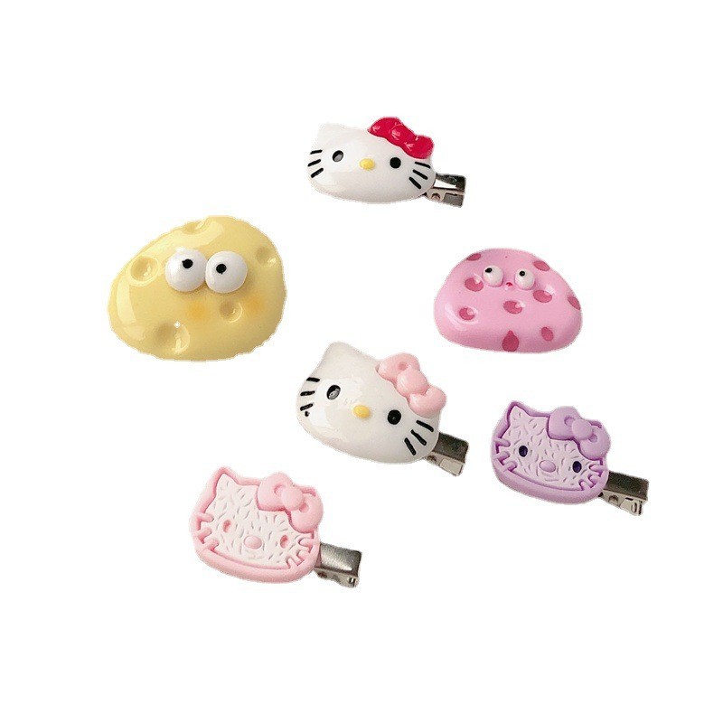 กิ๊บคิตตี้ กิ๊บติดผมสไตล์น่ารัก เครื่องประดับแฟชั่น พร้อมส่ง - รูปที่ 3