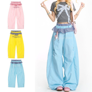 PannoFluxus ใหม่กางเกงลําลองแฟชั่นการออกแบบถนนสูงสไตล์อเมริก…