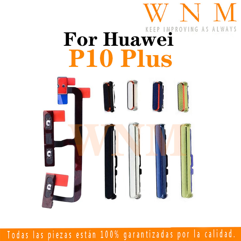สําหรับ Huawei P10 Plus Power ปุ่ม Flex บน/ปิดปุ่มสวิทช์ด้านข้าง Key Volume Up Down Flex สายโทรศัพท์มือถือ Part