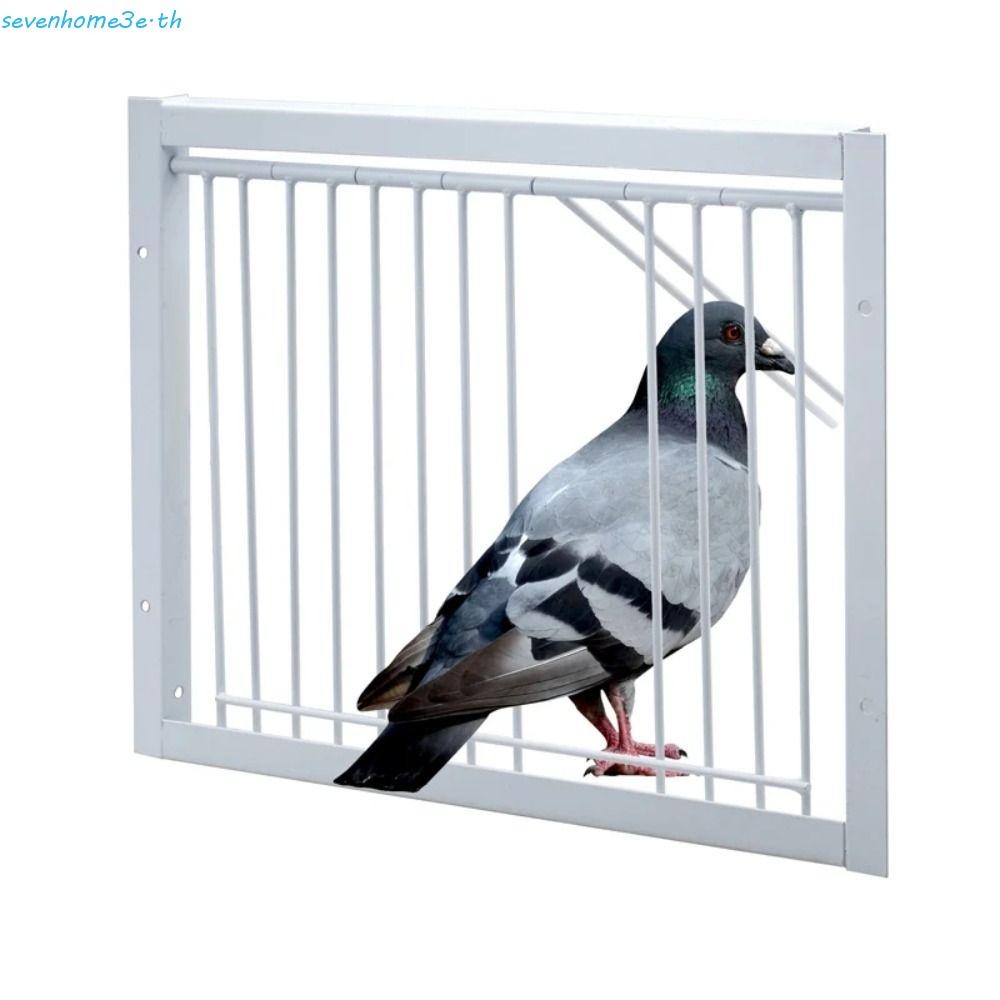 ประตูทางเข้า SEVENHOME3E Pigeon ถอดได้ 30/40x26 Cm. แถบลวดโลหะประตูนกพิราบลอฟท์กรงประตูทางเข้าเดี่ยว