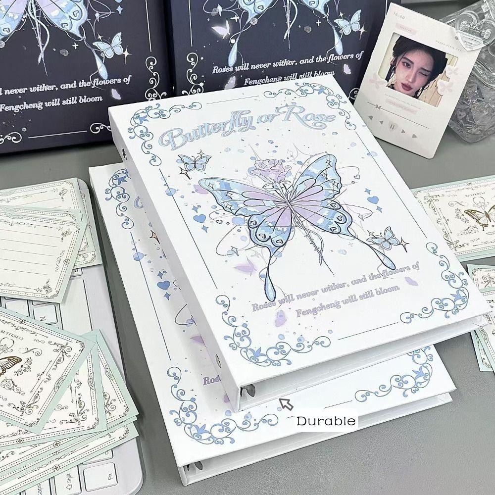 หนังสือเล่มเล็กคอลเลกชันโฟโต้การ์ด บิ๊กเบย์ก2ข อัลบั้มรูปขนาด ก5 ใบหลวมขนาด 3 นิ้ว, คอนเสิร์ตผู้ถือโฟโต้การ์ดดีไซน์ผีเสื้อที่ทนทาน ราคา ถูกที่สุด ดีลบีเคเค แกลเลอรีภาพที่ 8