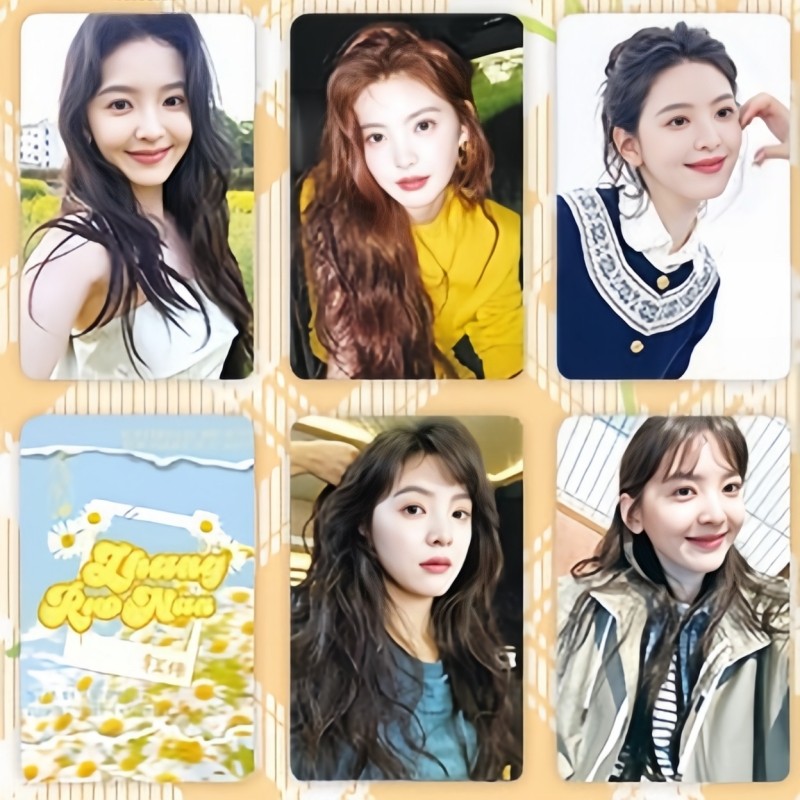 Zhang Ruonan Kaji การ์ด Revenged Love Zoeey Meng Ziyi Vivian Tian Xiwei Casebook การ์ด Lomo โปร่งใส 