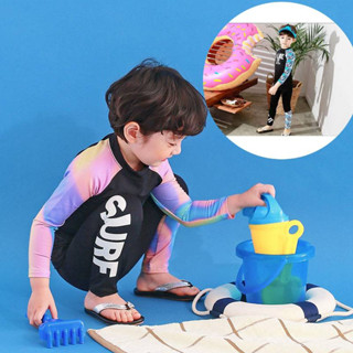 ส่งทันทีจากไทย 💥ชุดว่ายน้ำเด็กสุดเท่  ใส่สบาย  NEW  รหัส 283