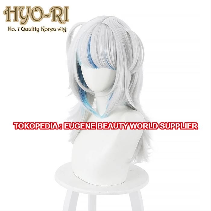 - VTUBER VIRTUAL YOUTUBER HOLOLIVE GAWR GURA คอสเพลย์ WIG