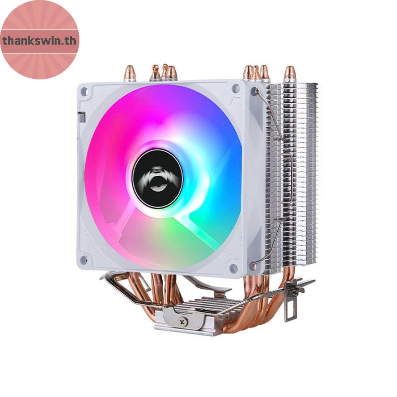 Thankswin Air-Cooling 4 ท่อความร้อน CPU พัดลมระบายความร้อนเหมาะสําหรับติดตั้ง LGA2011 2066 X79 X99 E5 E3 2099 เครื่องยนต์หลักโปรเซสเซอร์ th
