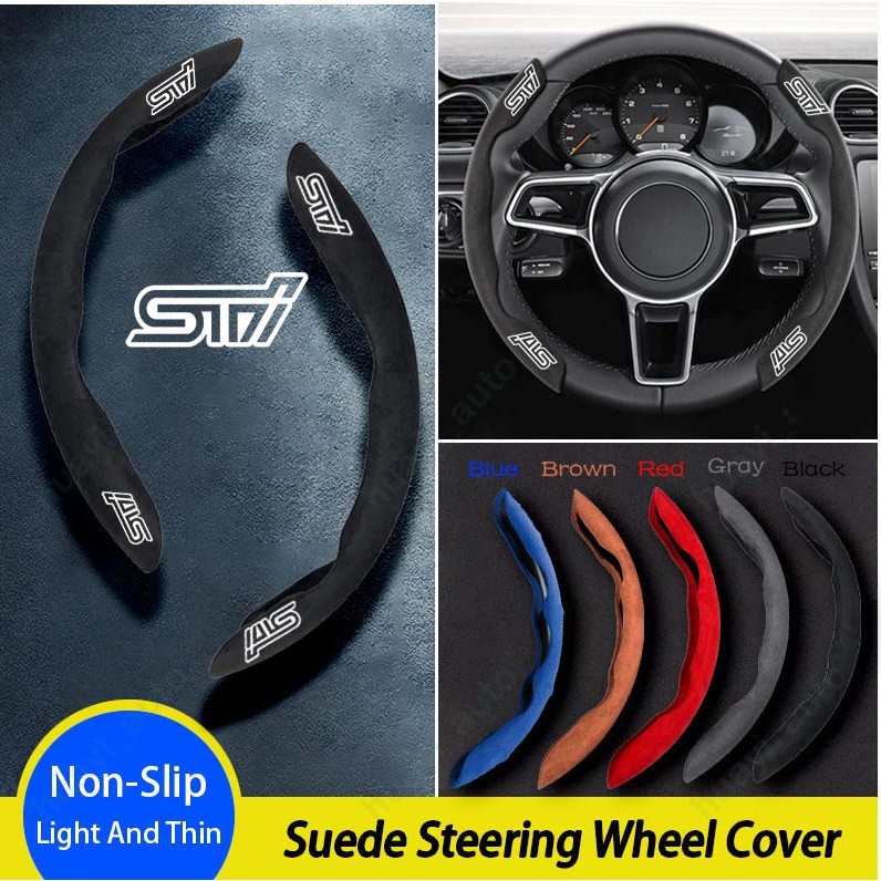 Subaru พวงมาลัยรถหนังนิ่มหนังสําหรับ Subaru STI Legacy Outback Forester Impreza WRX BRZ Subaru-XV อุปกรณ์ตกแต่งภายใน ราคา ถูกที่สุด ดีลบีเคเค แกลเลอรีภาพที่ 2