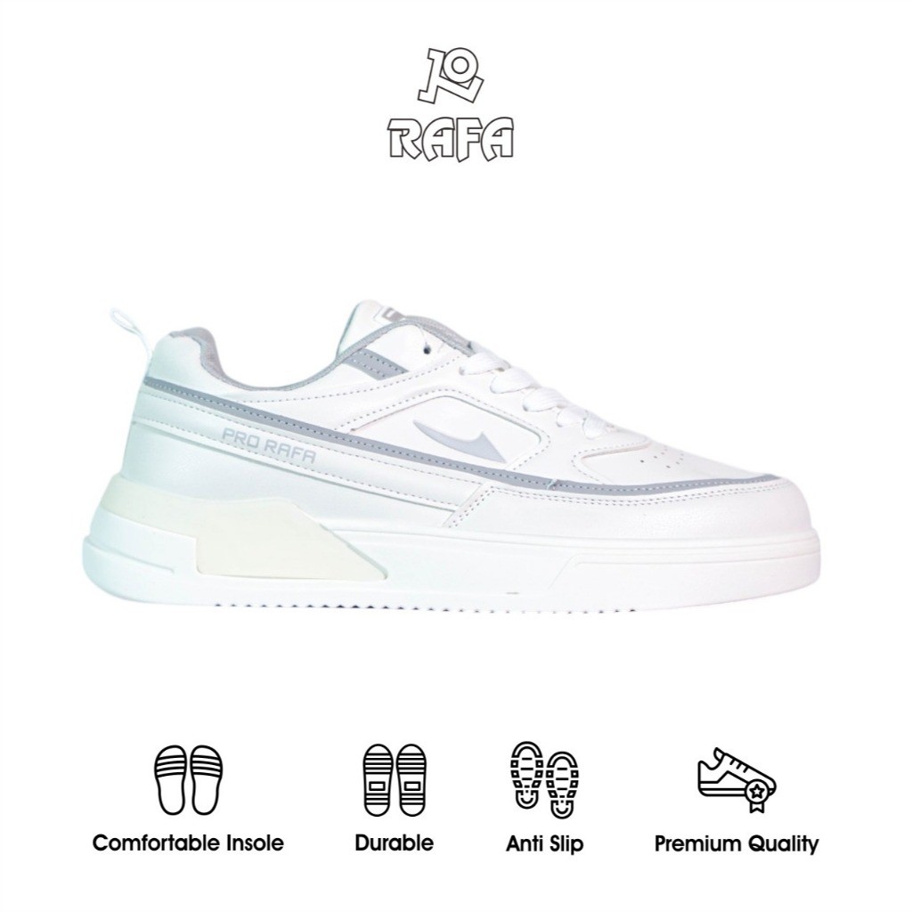 [ซื้อ 1 แถม 1] รองเท้าผ้าใบ Rafa Trooper - รองเท้าผ้าใบลําลอง Unisex รองเท้า Rafa อินโดนีเซีย