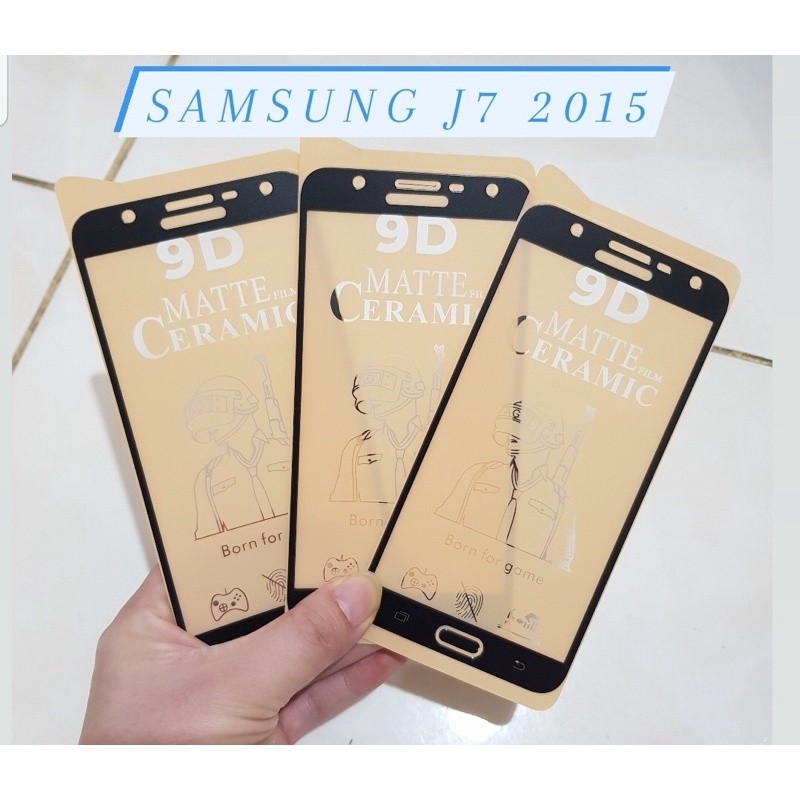 SAMSUNG J7 CORE J7 2016 A01 M01 A30 A20 A50 เคลือบเซรามิก ANTI-BREAK -BD