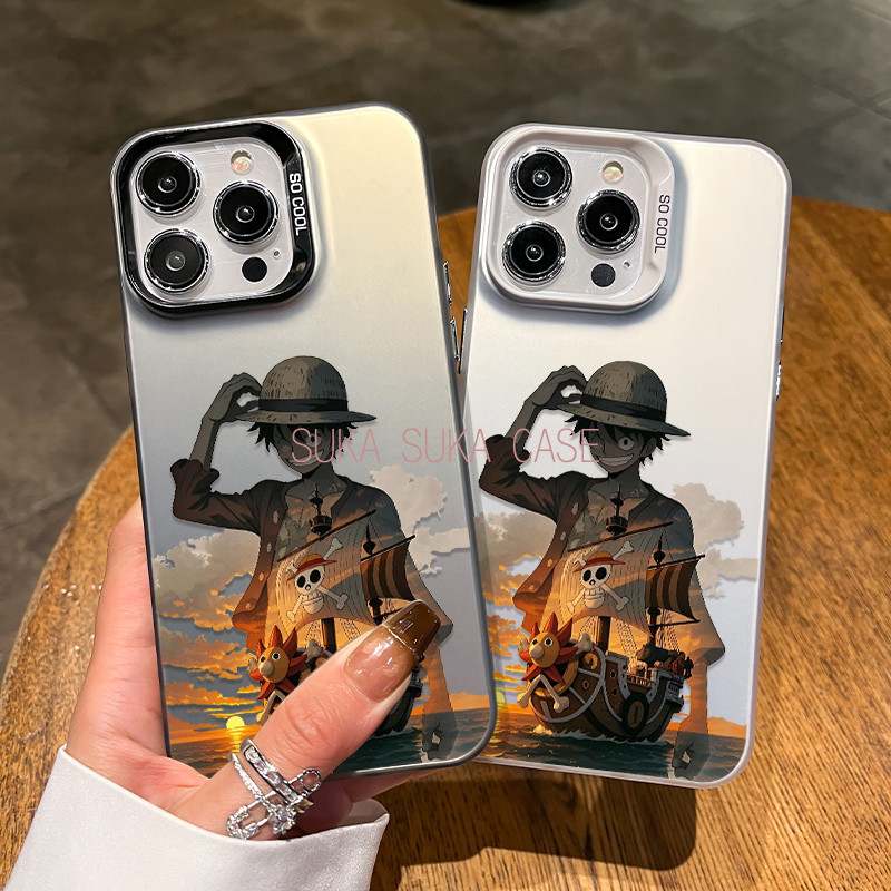 One Piecs Luffy Sunny Ship กรณี REALME series สําหรับ-REALME-5-5S-7I-8I-8PRO-10-11-C3-C11 C15 C17 C2