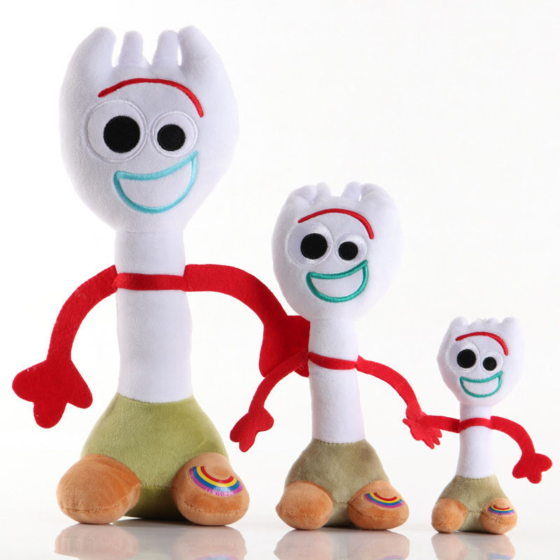 15 ซม.-35 ซม.Toy Story 4 Forky ตุ๊กตาตุ๊กตาการ์ตูน Woody Forky ของเล่นตุ๊กตา Kawaii อะนิเมะพวงกุญแจของขวัญวันเกิดสําหรับชาย