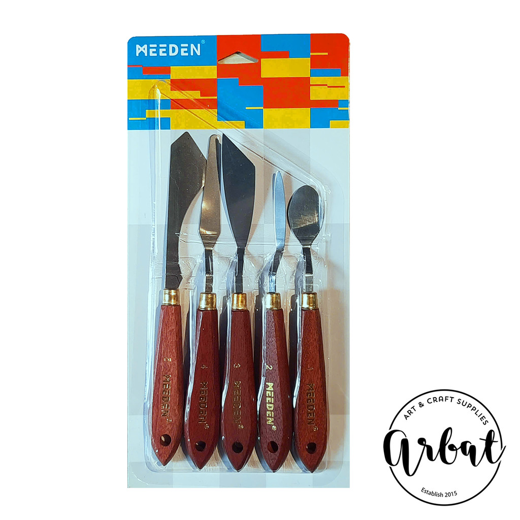 [ARBAT] ชุดเกรียงวาดรูป 5 แพ็ค Meeden