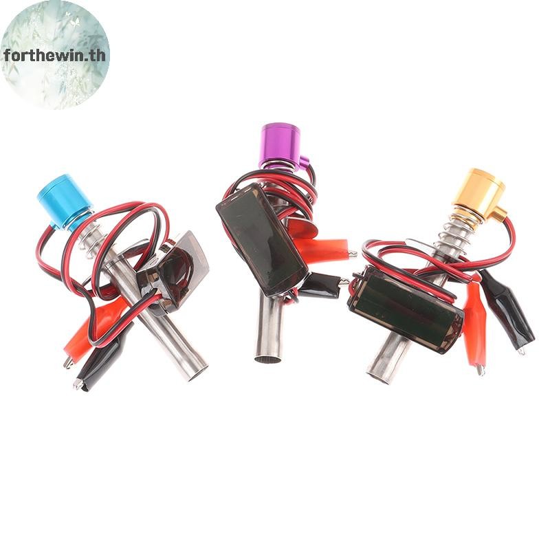 Forthewin เทียนไฟฟ้า Glow Plug Starter Igniter สําหรับ 1:8 1:10 รถบรรทุก RC รถ th
