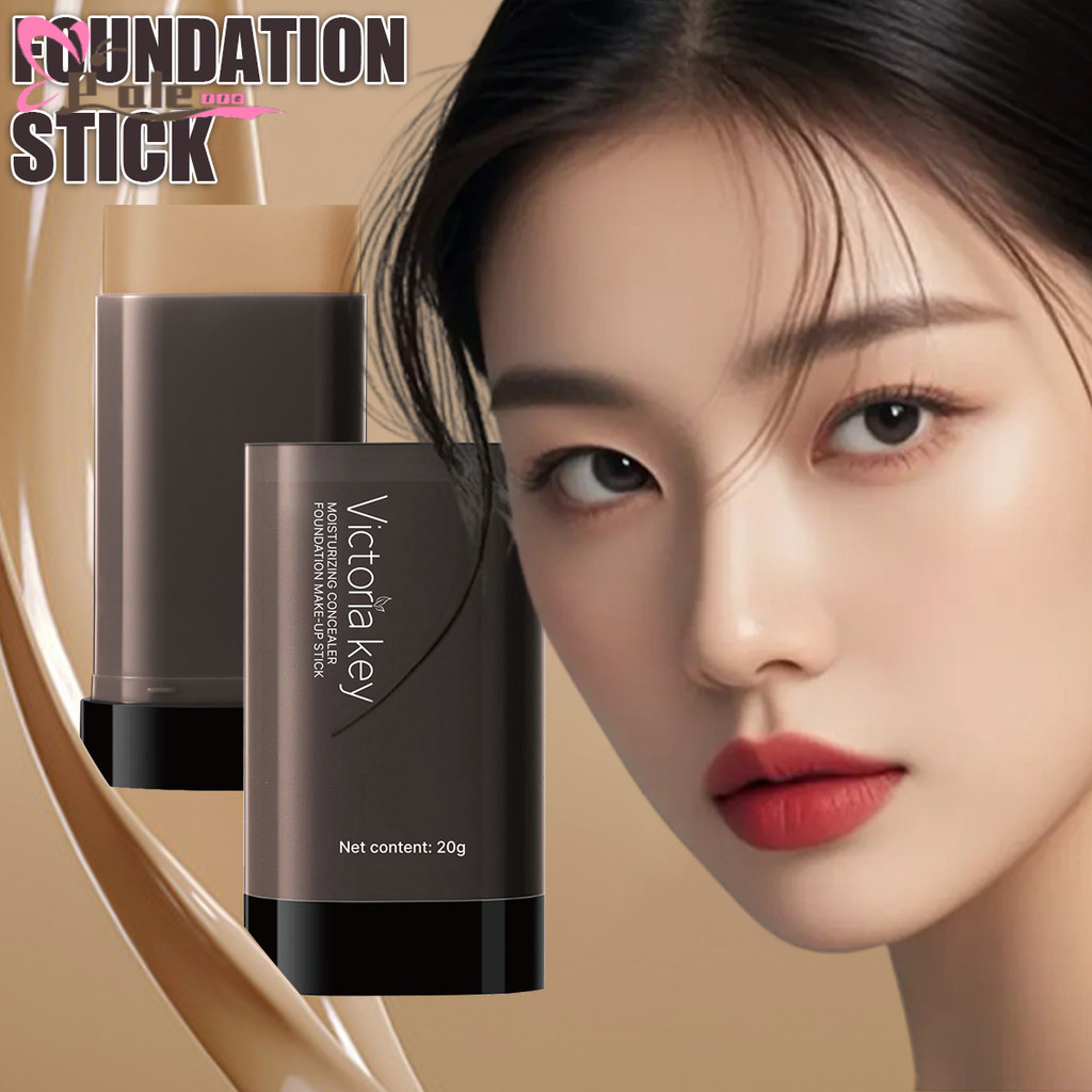 [BZ]แท่งรองพื้นให้ความชุ่มชื้นยาวนาน | Victofia 24H Natural Finish Makeup, Oil-Free & Non-Greasy, Un