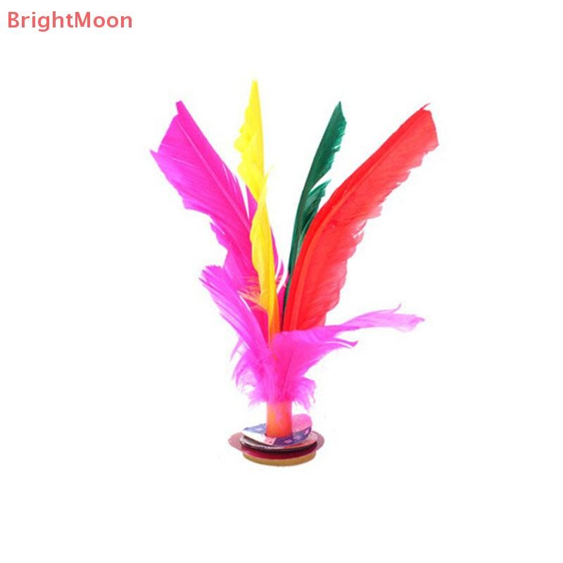 Brightmoon ขนนกที่มีสีสันจีน Jianzi เท้ากีฬาเกม Kicking ลูกขนไก่ Nice