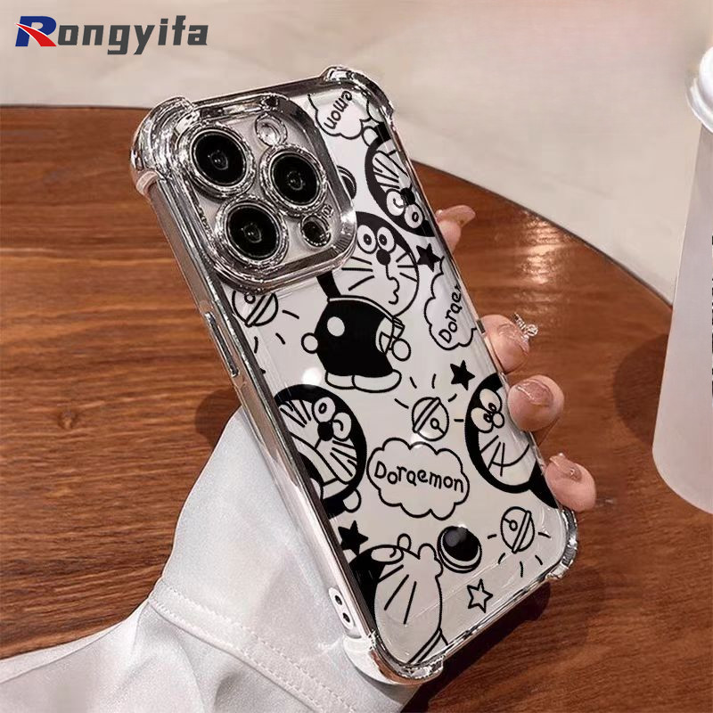 การ์ตูนโดราเอมอนเคสโทรศัพท์สําหรับvivo Y38 Y27 Y36 Y78 Y52S Y31S V29E Y200 Y100i Y27S Y36 Y35 Y33T Y32 Y33S Y77 Y77E Y19 Y5Sฝาครอบนุ่ม4Gปลอกกระเป๋า