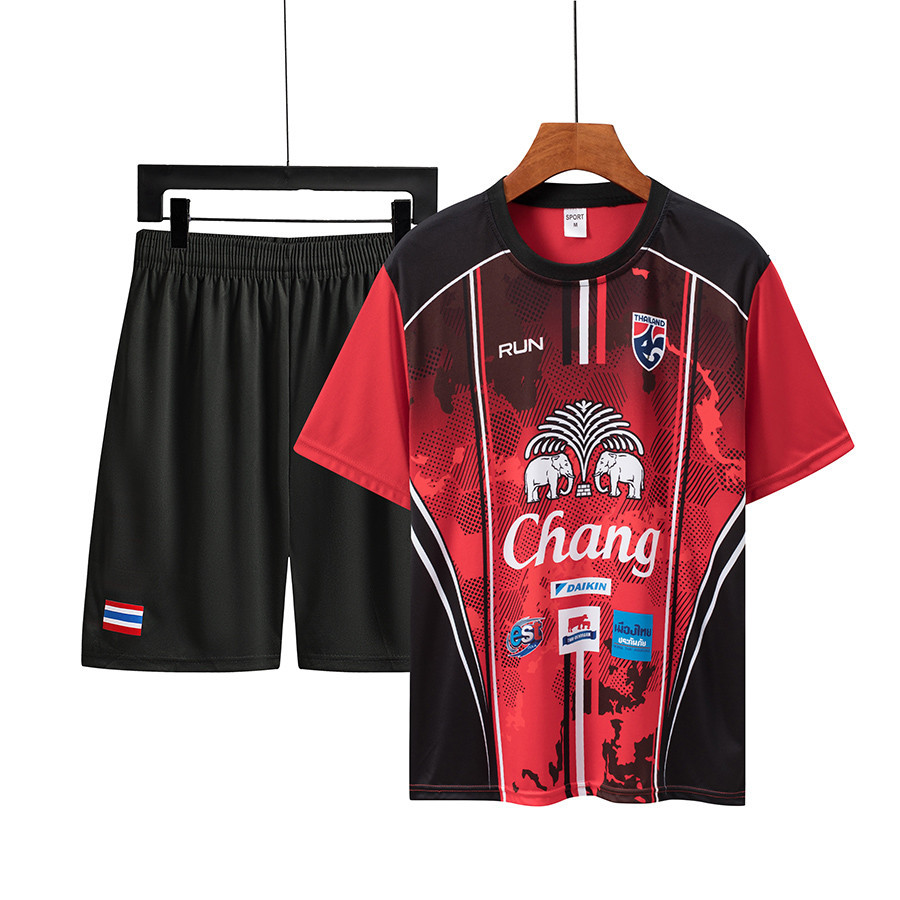 ชุดกีฬา ชุดเซ็ท เสื้อกีฬา sport ชุดบอลชาย ระบายอากาศดี ใส่สบาย ชุดวิ่ง ชุดผู้ชาย