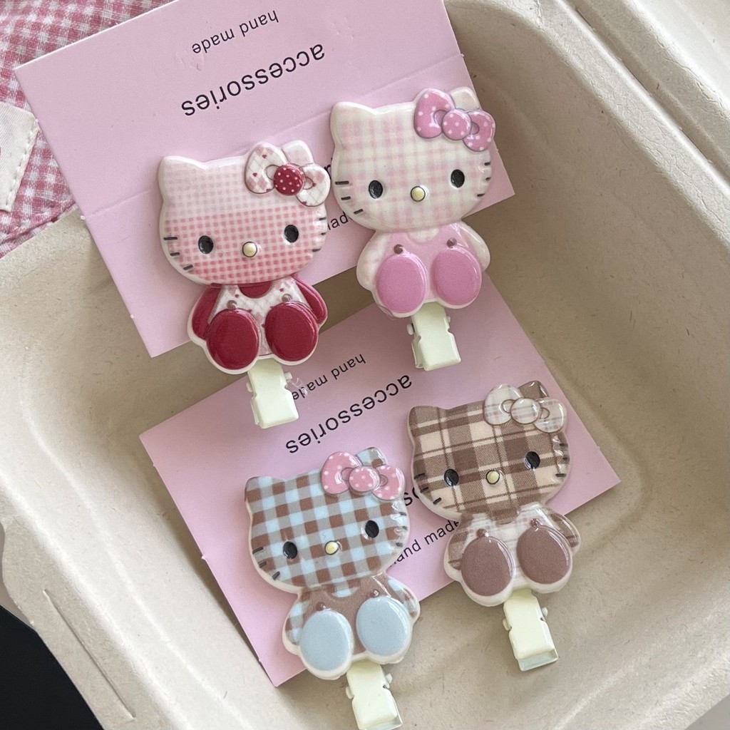 ใหม่ญี่ปุ่น KT Fragmented Hairpin อเนกประสงค์นักเรียนการ์ตูนอุปกรณ์เสริมผมหวานน่ารักคลิปด้านข้าง