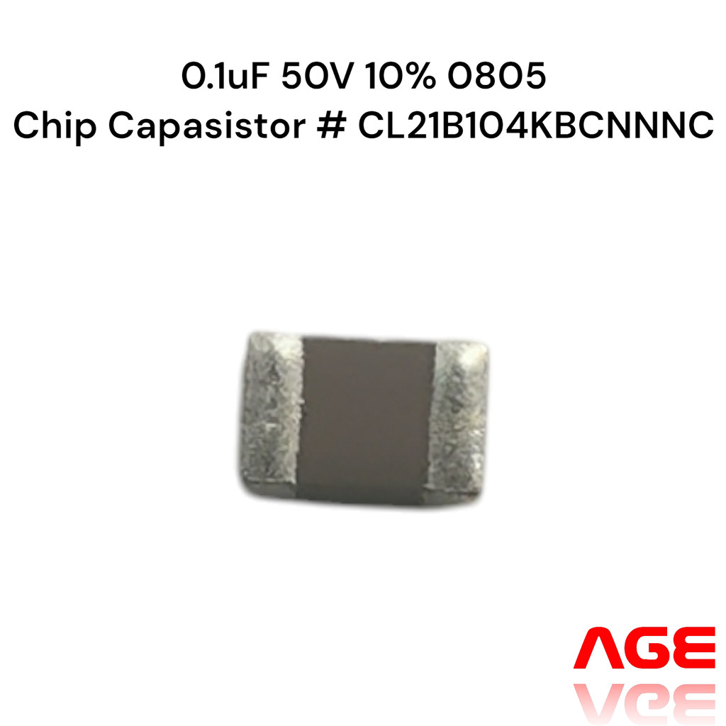 0.1uF 50V 10% 0805 Chip Capacitor # CL21B104KBCNNNC