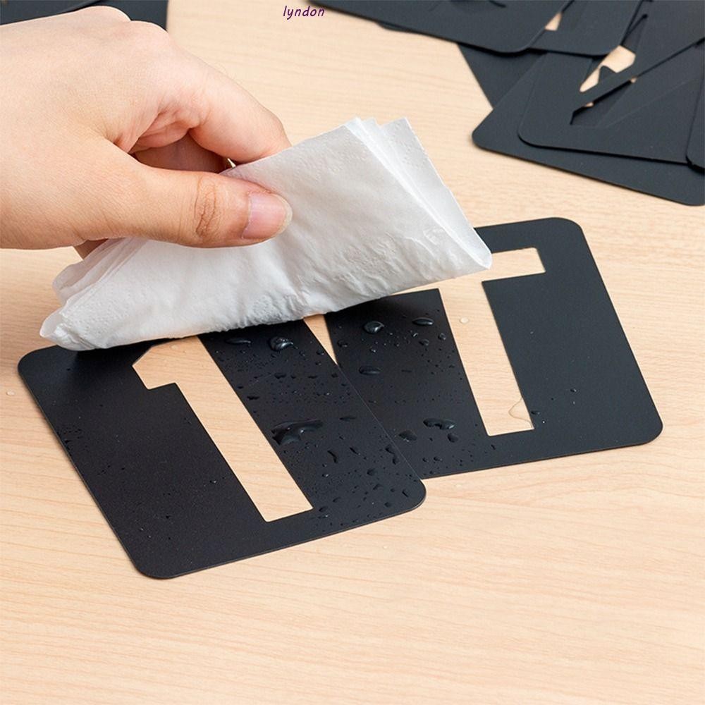 Lyndon ตัวเลขตัวอักษรสัญลักษณ์แม่แบบลายนูนReusable SignageกระดานดําWall Drawing DIY Craftสเปรย์จิตรกรรมแม่แบบ