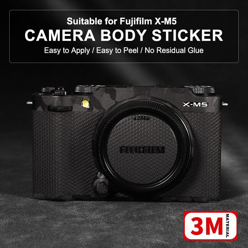 Ucons Anti-scratch กล้องสติกเกอร์สําหรับFujifilm X-M5 Skin Decalsกันเหงื่อป้องกันกล้องผิวสําหรับX-M5