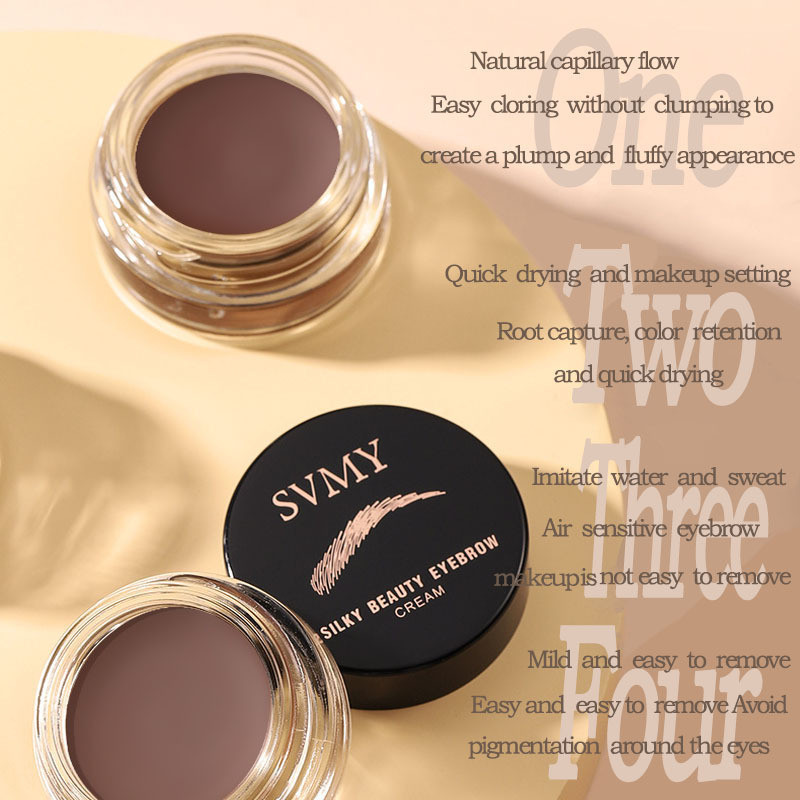 YTL 4in1 คิ้วฝุ่น เจลเขียนคิ้ว+อายไลเนอร์ เนื้อเจล​ ​เขียนง่าย กันน้ำ กันเหงื่อ กันน้ำ กันน้ำติดทนนาน เจลคิ้ว - รูปที่ 2